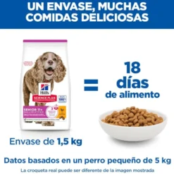 Hill's Science Plan Senior Small & Mini Ração para cães séniores de raças pequenas e mini