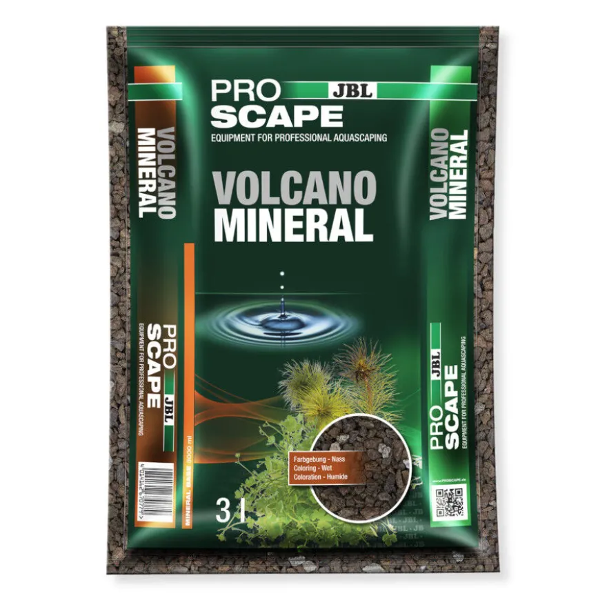 JBL Proscape Volcano Mineral Substrato vulcânico natural para paisagismo aquático