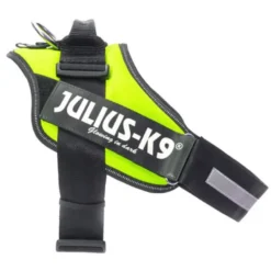 Julius-K9 IDC Peitoral Ergonómico Neon Amarelo para cães