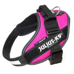 Julius K9 IDC Powair Peitoral ergonómico fúcsia para cães