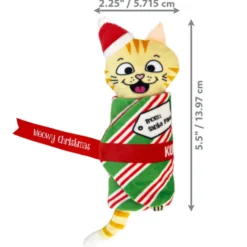 Kong Holiday Pull-A-Part Present brinquedos para gatos