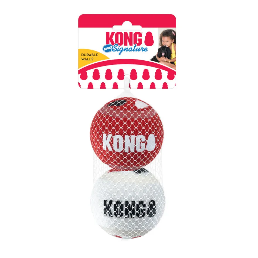 Kong Signature Sport 2-PK Bolas de ténis para cães