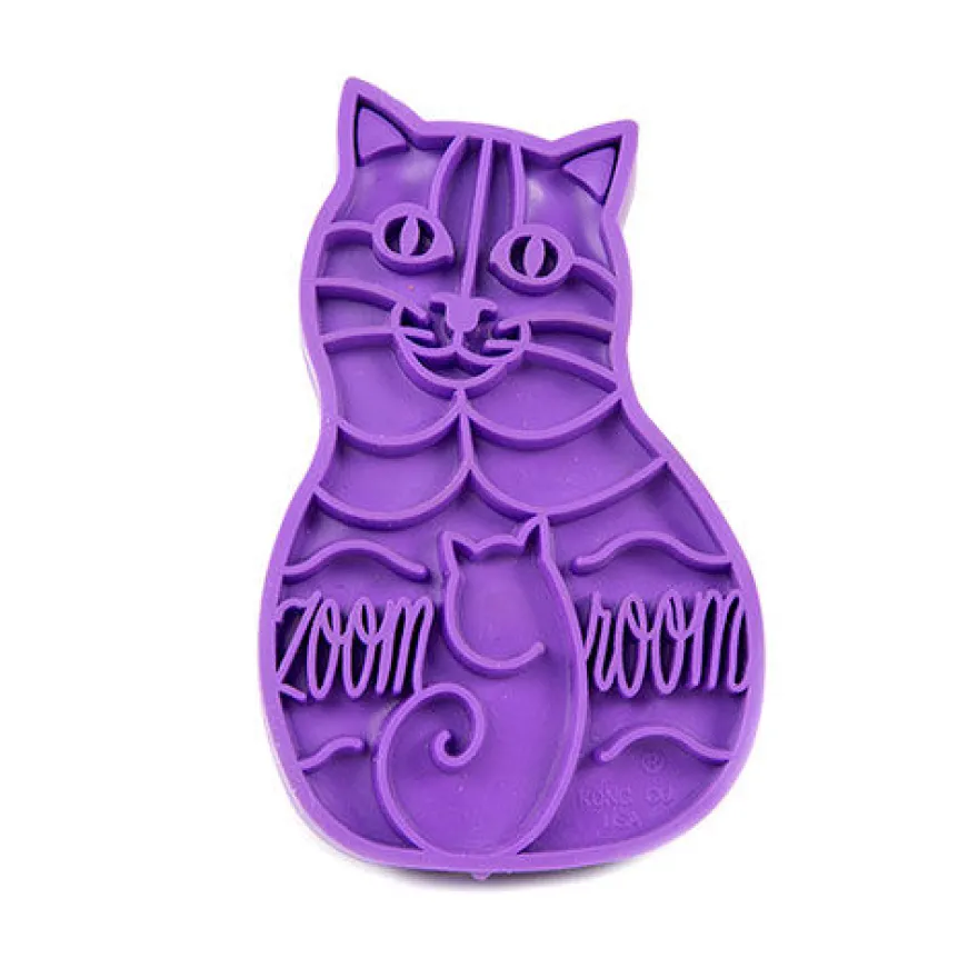 Kong Zoom Groom Escova de goma para gatos