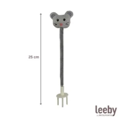 Leeby Babette Brinquedo em forma de ratinho para arranhador de gatos
