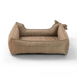 Leeby Cama tartã ortopédica para cães
