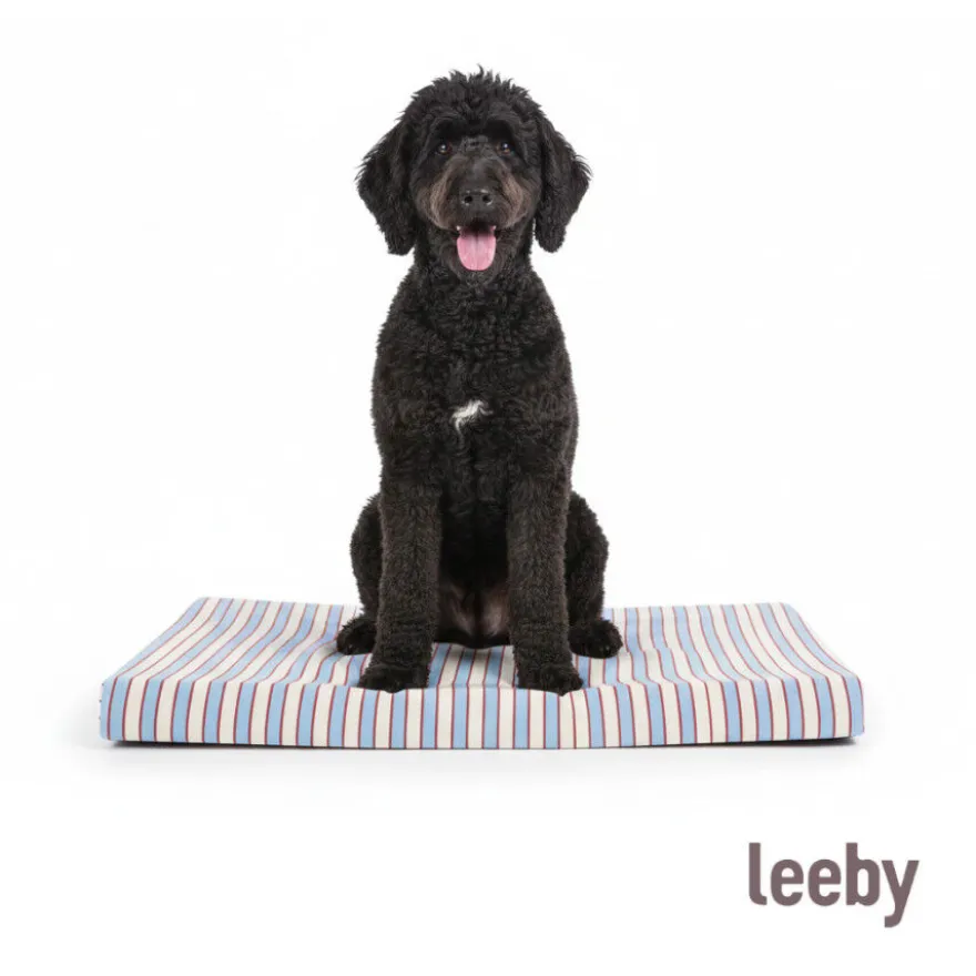 Leeby Colchão riscas largas para cães