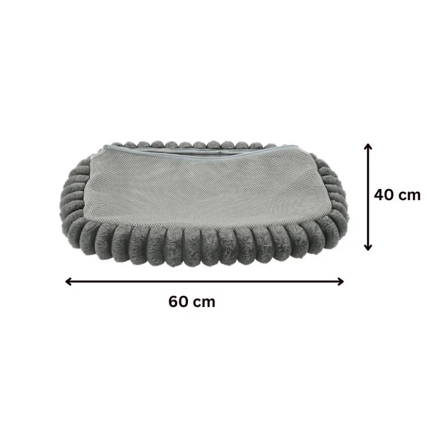 Leeby Rede de Janela Cinzento para gatos