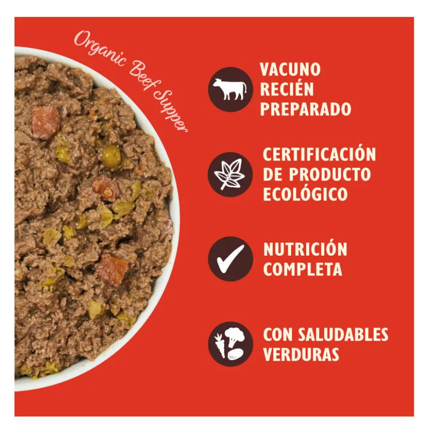 Lily's Kitchen Organic Terneira Terrina para cães - Pack