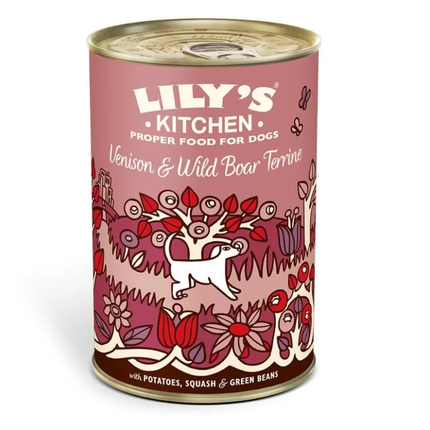 Lily's Kitchen Veado e Javali lata para cães