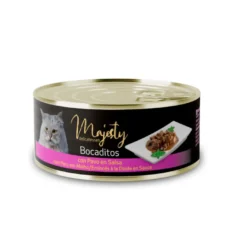Majesty Adult Comida húmida de peru em lata para gatos