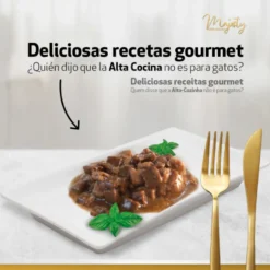 Majesty Adult Comida húmida de peru em lata para gatos
