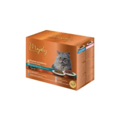 Majesty Multipack Comida húmida de peixe em saquetas para gatos