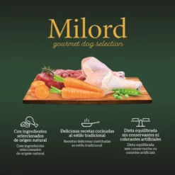 Milord Adult Carne e Vegetais Saqueta em molho para cães