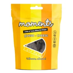 Moments petiscos de queijo para cães