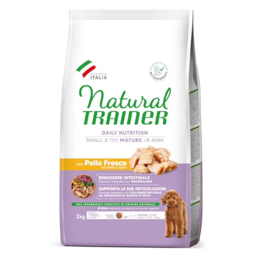 Natural Trainer Mature Small&Toy Frango ração para cães