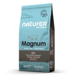 Naturea Naturals Magnum Large Breed Porco Ibérico ração para cães