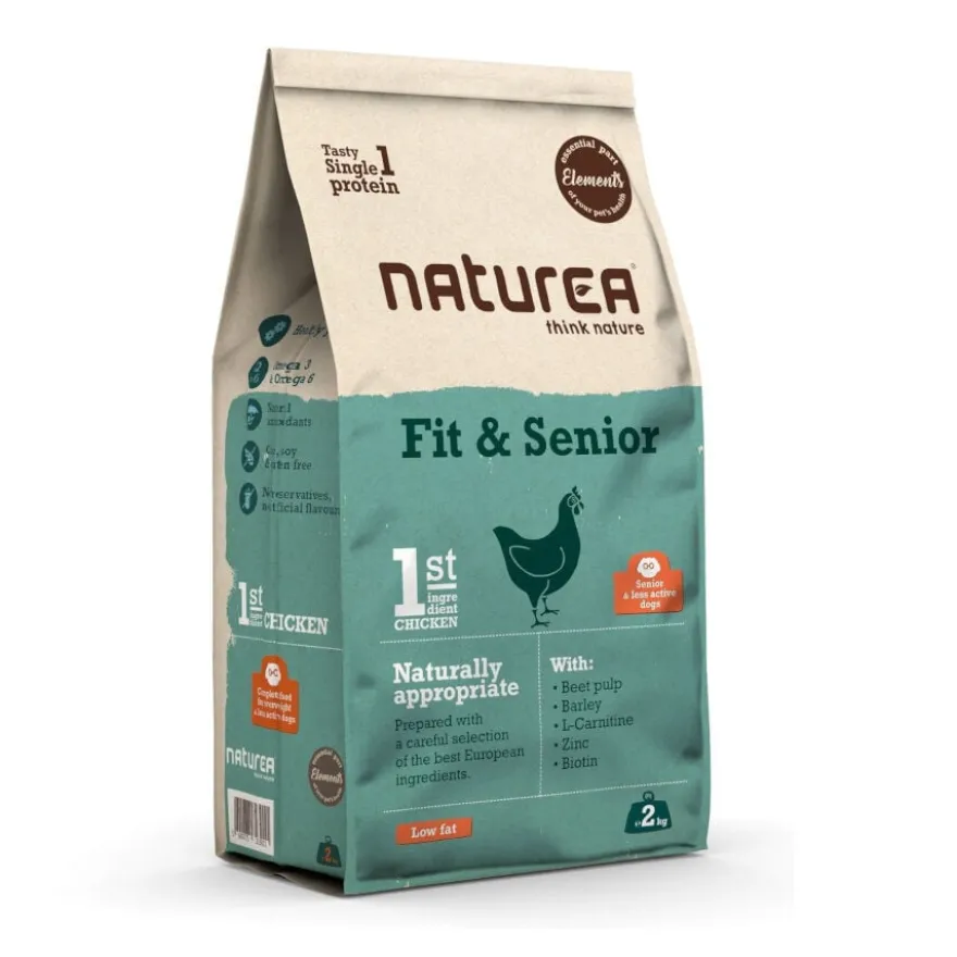 Naturea Seniors Think Nature Frango ração para cães