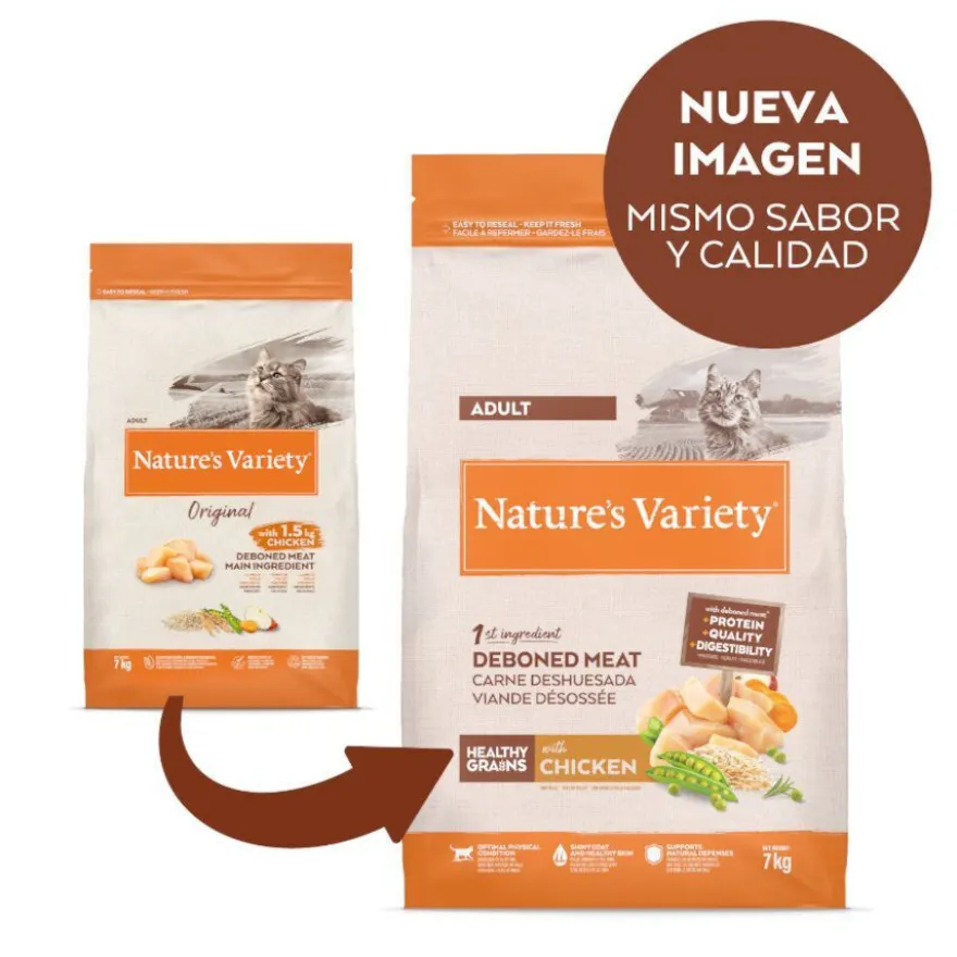 Nature's Variety Healthy Grains Adult Frango ração para gatos