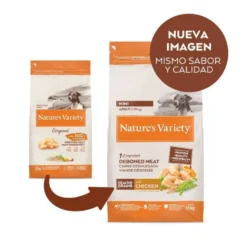 Nature's Variety Healthy Grains Adult Mini Frango ração para cães