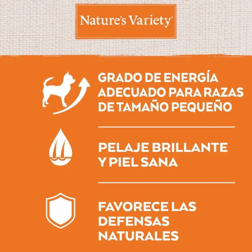 Nature's Variety Healthy Grains Adult Mini Peixe Branco ração para cães