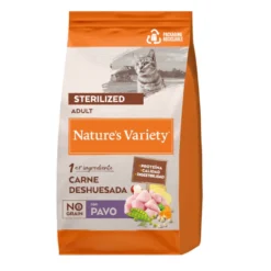 Nature's Variety No Grain Adult Sterilized Ração de peru para gatos esterilizados