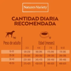 Nature's Variety No Grain Puppy Medium Maxi Ração de salmão para cachorros