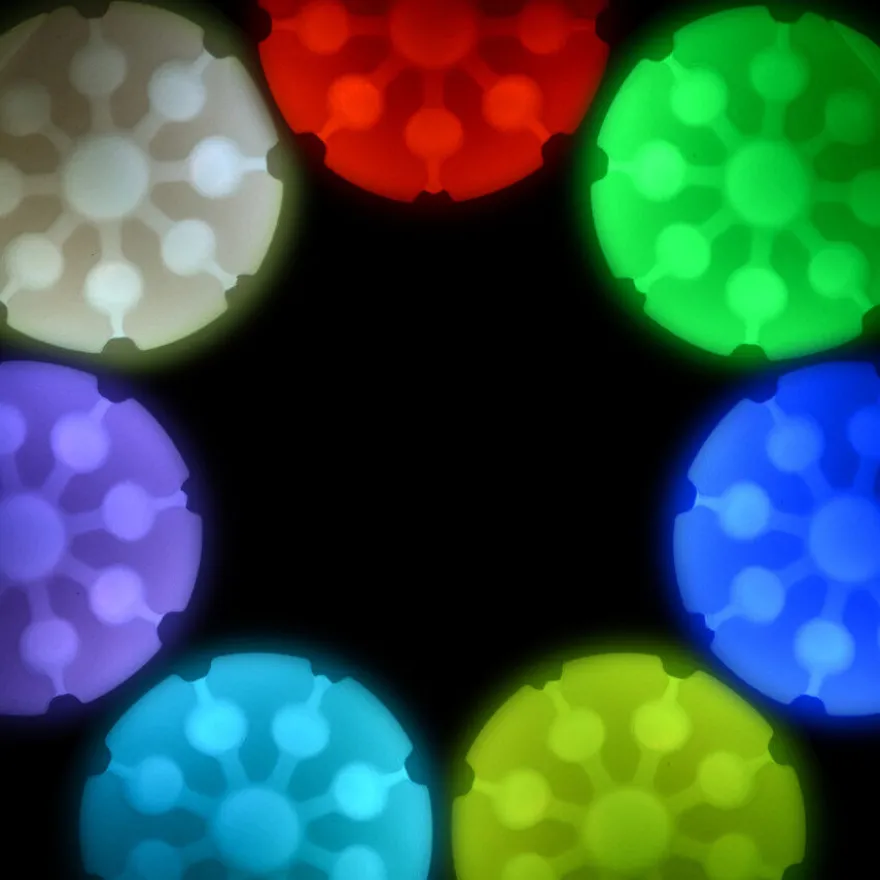 Nite Ize Glowstreak Disc-O LED Peluche para cães