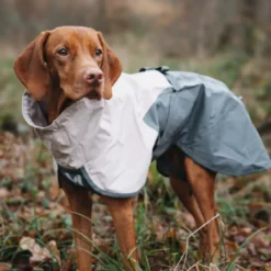 Non-stop Dogwear Capa de Chuva Impermeável Cinzenta para cães