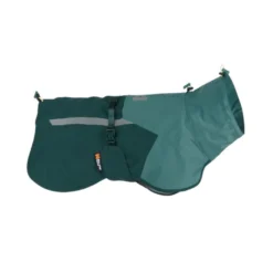 Non-stop Dogwear Capa de Chuva Impermeável Azul e Verde para cães