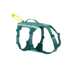 Non-stop Dogwear Peitoral Longo Azul e Verde para cães
