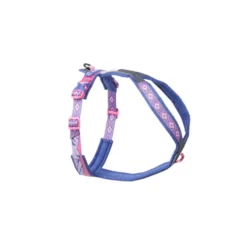 Non-stop Dogwear Peitoral Roxo e Rosa para cães
