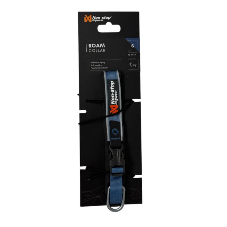 Non-stop dogwear Roam Coleira azul para cães