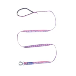 Non-stop Dogwear Trela Roxa e Rosa para cães