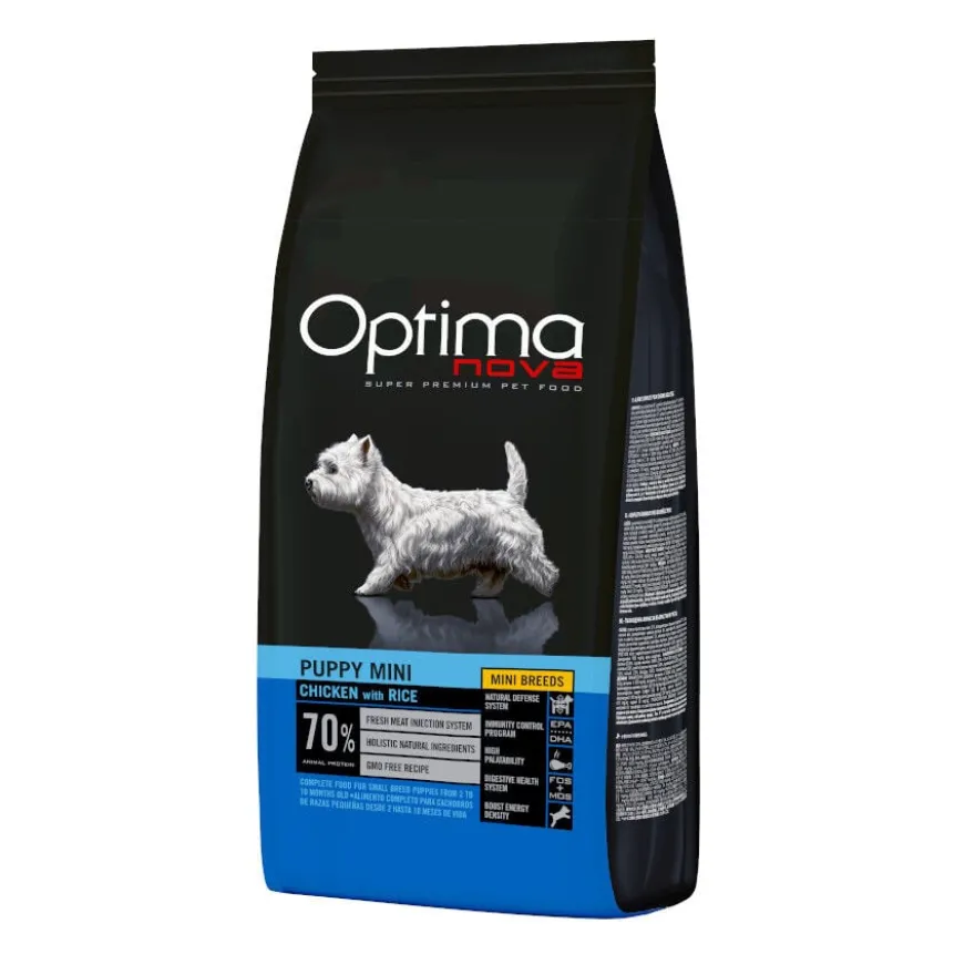 Optima Nova Puppy Mini Frango ração para cães