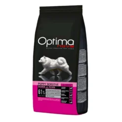 Optima Nova Puppy Sensitive Salmão ração para cães