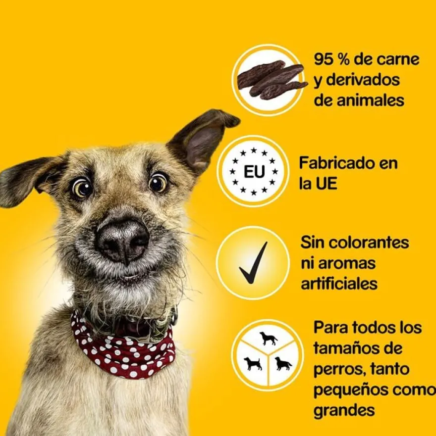Pedigree Ranchos Snack de carne em tiras para Cães