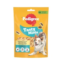 Pedigree Tasty Mini Snacks Sabor Queijo e Boi para Cães