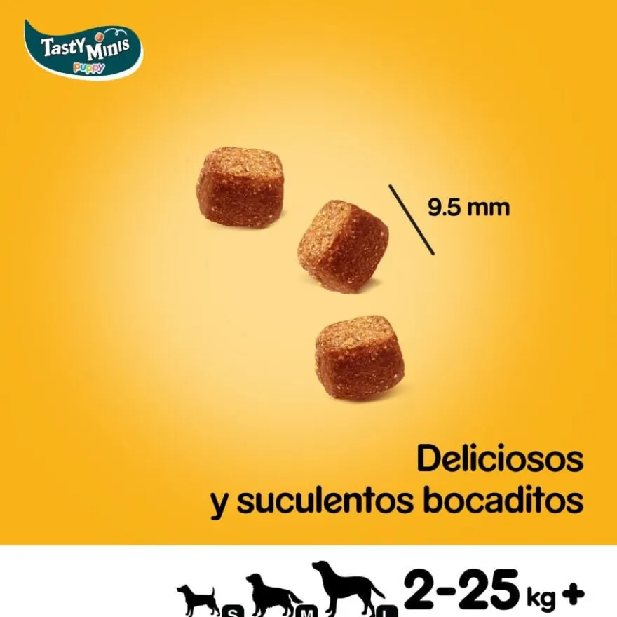 Pedigree Tasty Minis Recompensas Sabor Frango para Cães Cachorros