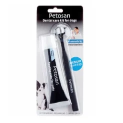 Petosan Kit de limpeza dentária para cães médios
