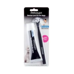 Petosan Kit dentário pequeno para cães e gatos