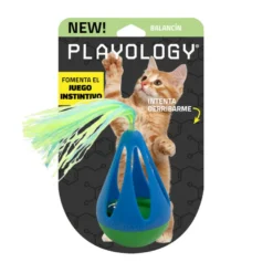 PLAYOLOGY BRINQUEDO COM PENA PARA GATOS