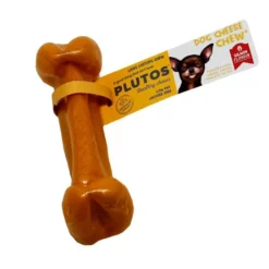Plutos Osso de Queijo e Salmão para cães