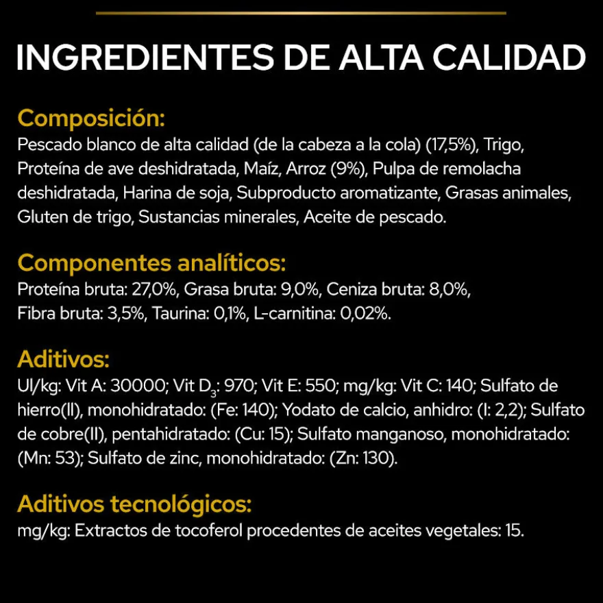 Pro Plan Adult All Sizes Light/Sterilised Peixe Branco ração para cães