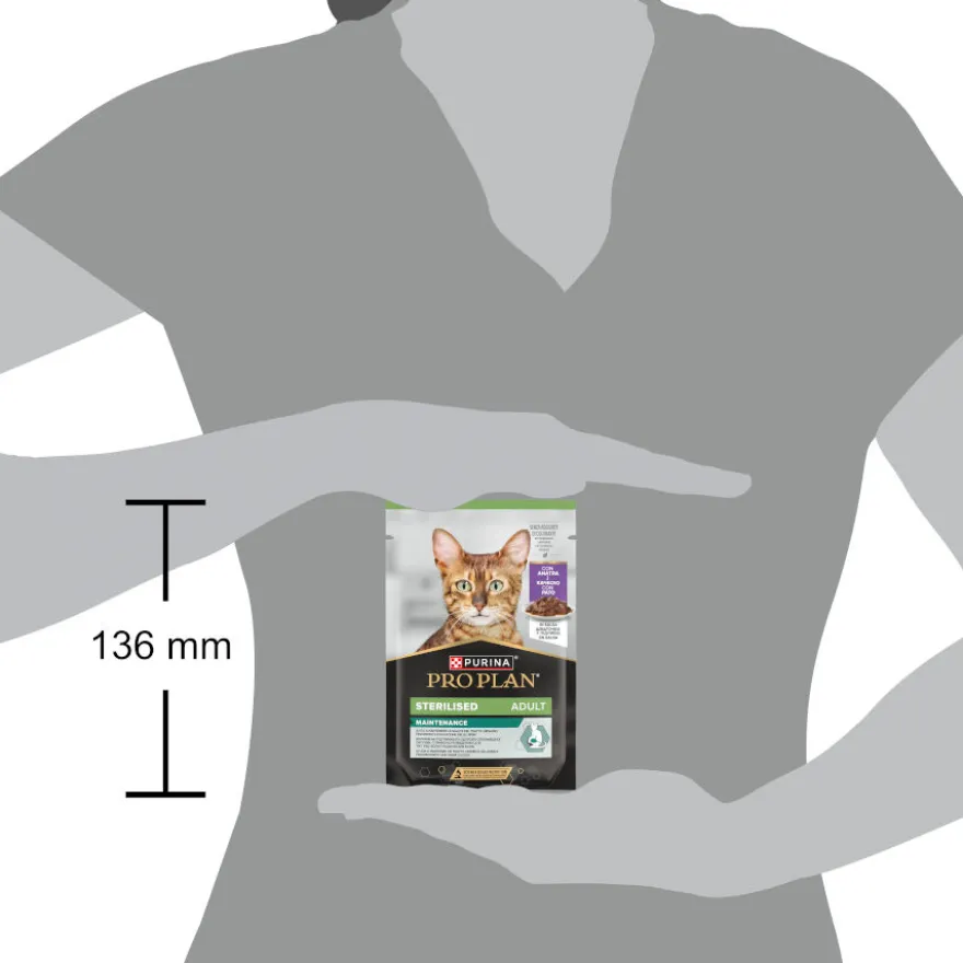 Pro Plan Adulto Esterilizado Pato em Molho para gatos