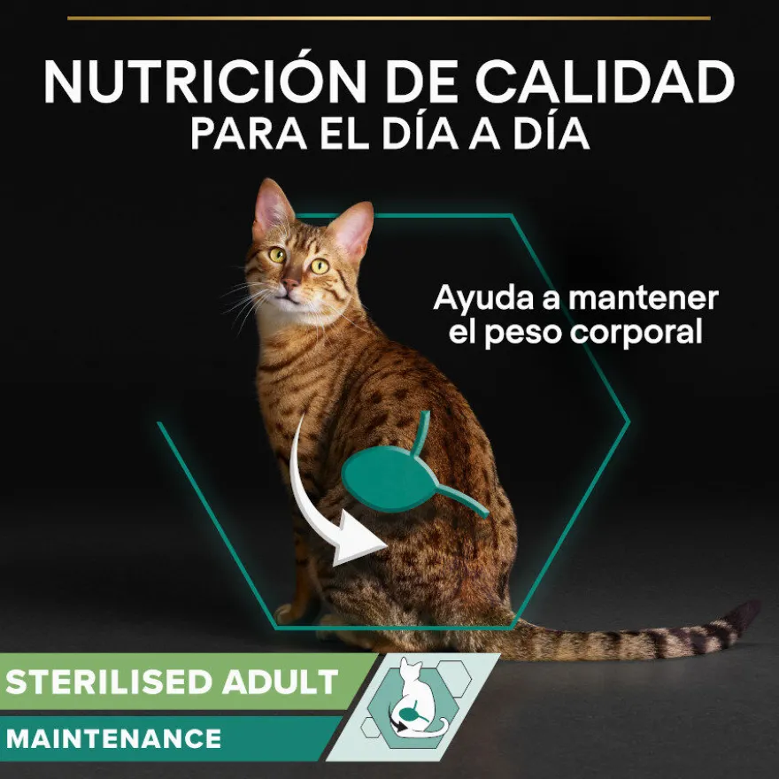 Pro Plan Adult Sterilised Maintenance Frango e Boi em molho saquetas para gatos - Multipack 10