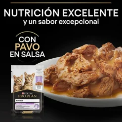 Pro Plan NutriSavour Feline Junior Peru saqueta em molho