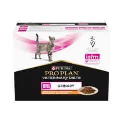 Pro Plan Veterinary Diets St/Ox Urinary Frango em Molho Saquetas para gatos – Multipack 10