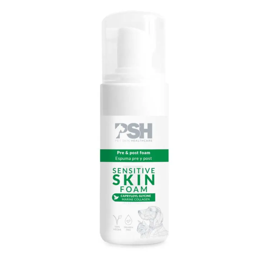 PSH Sensitive Skin Foam para cães e gatos