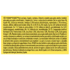 Purina Friskies Adult carne de boi e fígado lata para gatos