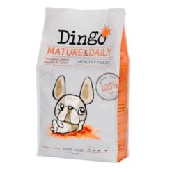Ração para cães seniores da Dingo Mature & Daily